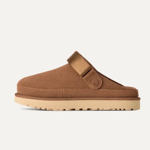 NWT UGG Goldenstar Suede Clogs, 10 - Picture 2 of 15